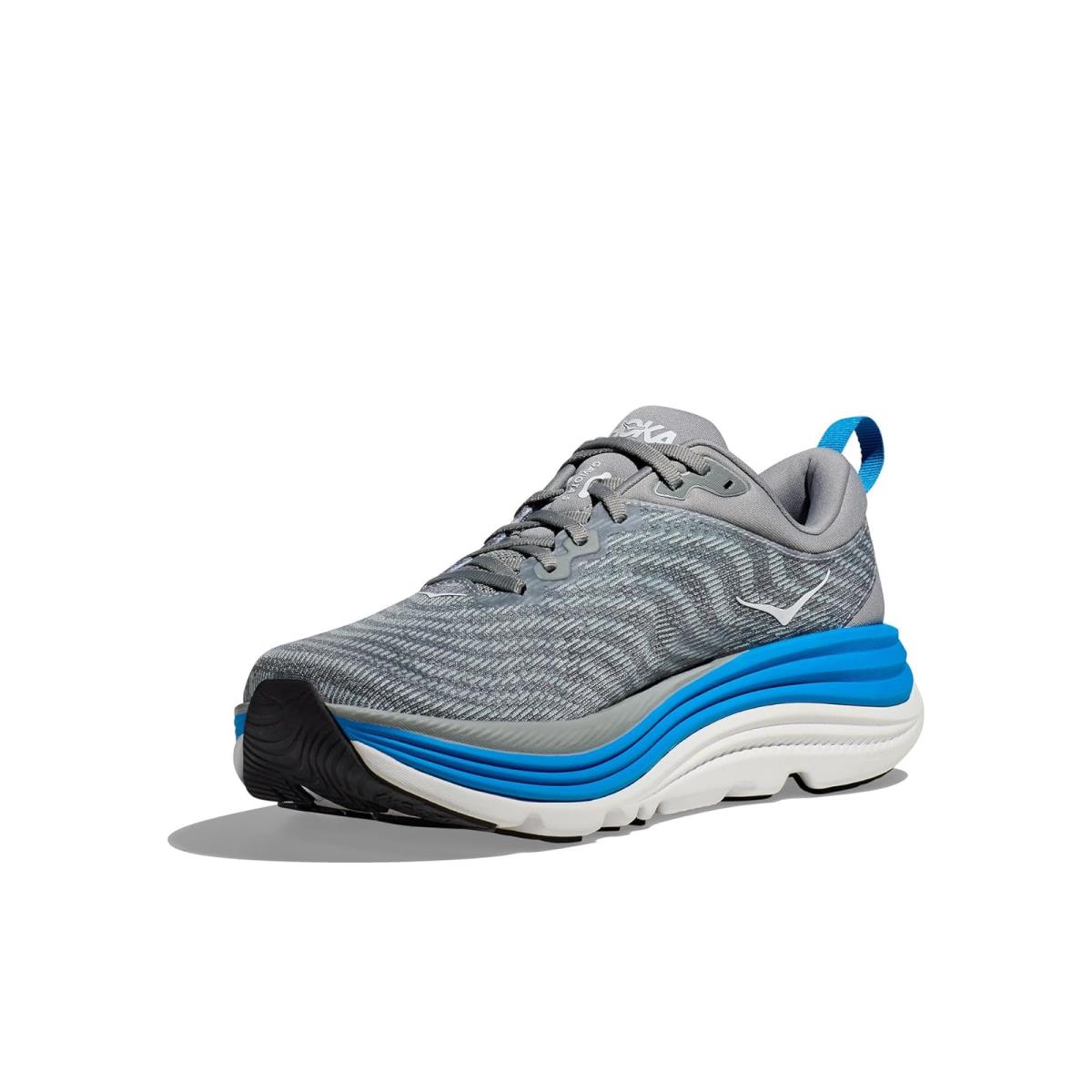 Man`s Sneakers Athletic Shoes Hoka Gaviota 5 Limestone/Diva Blue