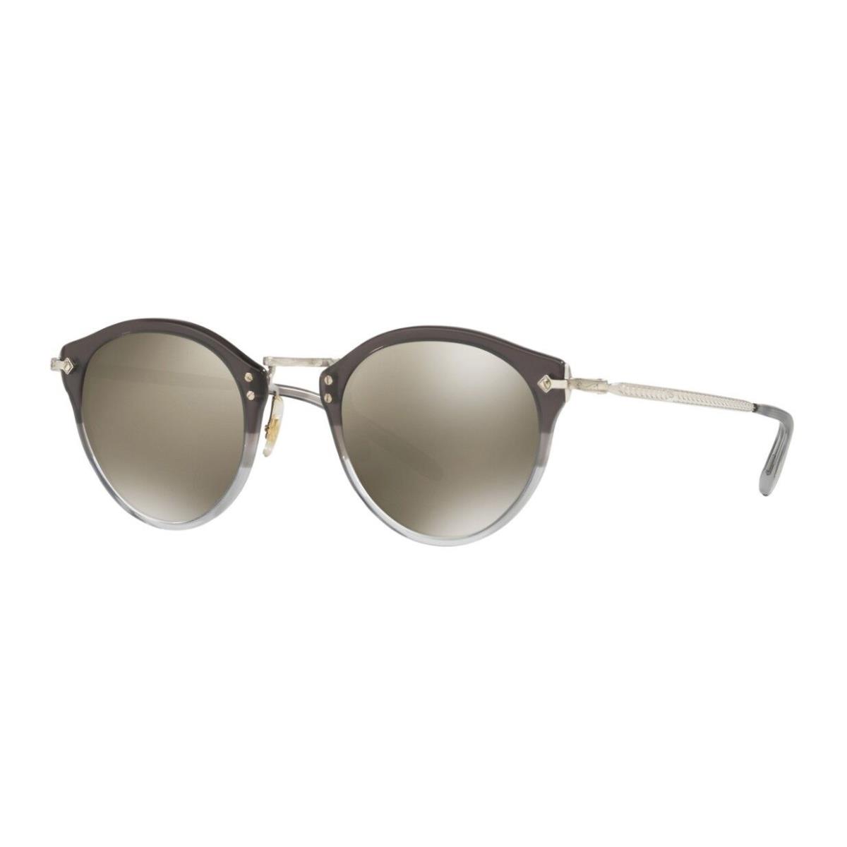 Oliver Peoples OP-505 Sun OV 5184S Vintage Grey Fade/grey Goldtone Sunglasses - Frame: Vintage Grey Fade, Lens: Grey Goldtone Mirrored