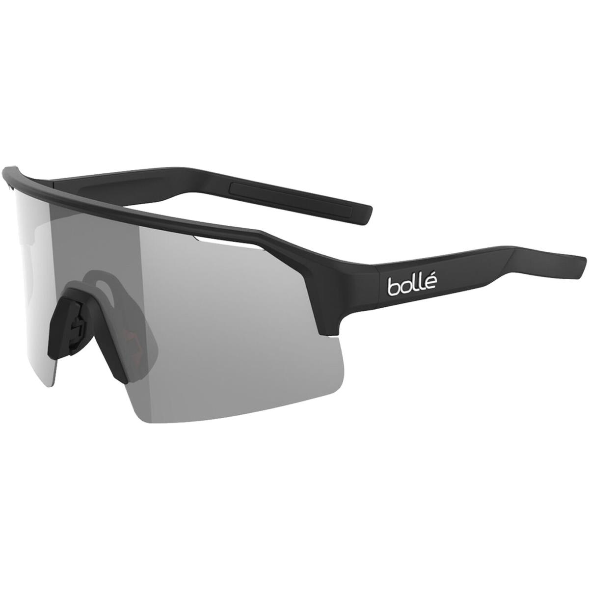Bolle C-shifter Semi-rimless Sport Shield Sunglasses w/ Volt Lens - BS005 Taiwan Black Matte/Volt Gun (003)