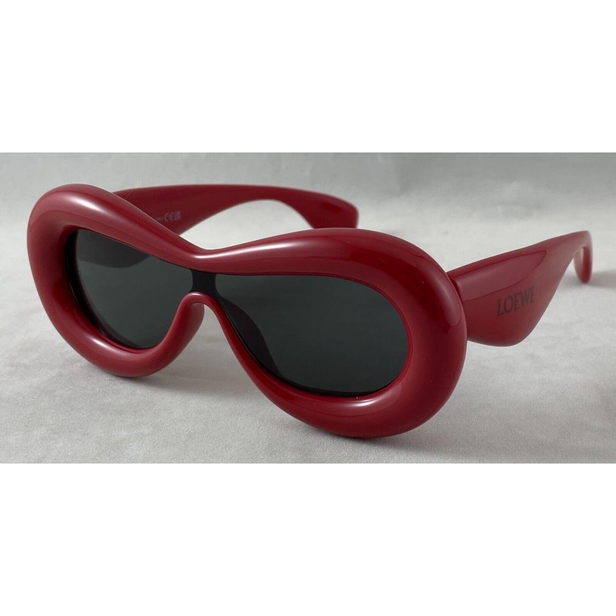 Loewe LW40099I LW 40099I 66A Red Sunglasses Inflated as Seen on Kylie Jenner