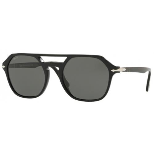 Persol Men Sunglasses PO3206S 95/71 Black/grey Lens