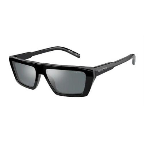 Arnette sunglasses  - Frame: Black Grey Black, Lens: Grey Black Mirror 4