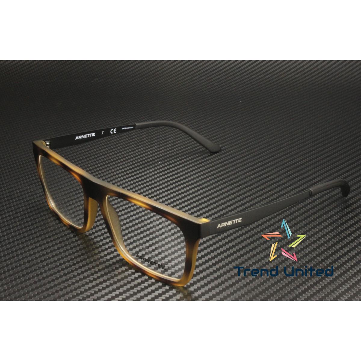 Arnette AN7174 2375 Matte Havana Demo Lens 55 mm Men`s Eyeglasses