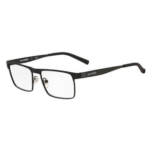 Arnette AN6120 696 Rubber Black Demo Lens 53 mm Men`s Eyeglasses