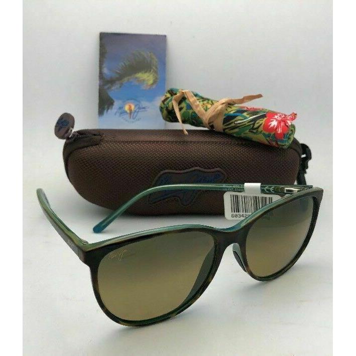 Polarized Maui Jim Sunglasses Ocean MJ 723-10P Tortoise/blue Frames Brown Lenses