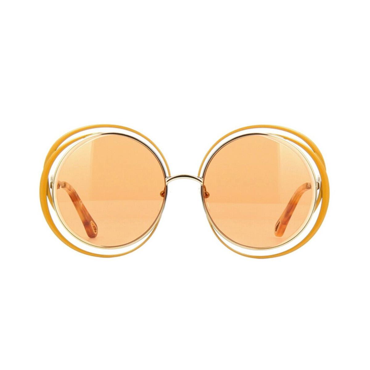 Chloé Chlo Carlina CE155S Gold/brown 848 Sunglasses