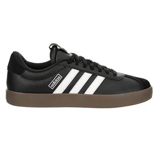 Adidas VL Court 3.0 Women`s Shoes Sneakers Casual Skate Trainer Low Top Black
