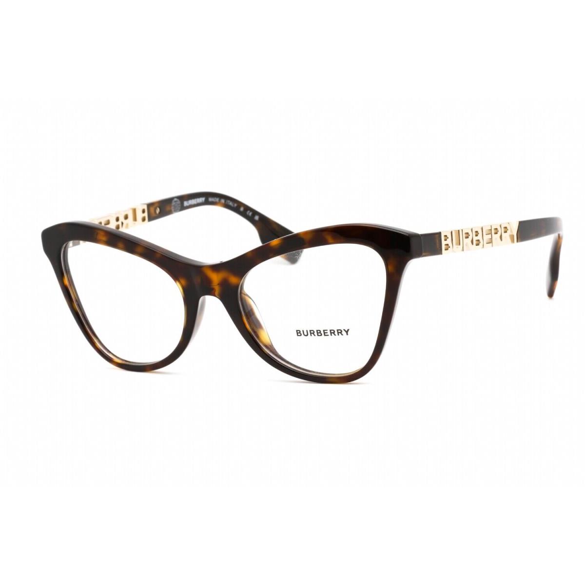 Burberry BE2373U 3002 Eyeglasses Dark Havana Frame 52mm