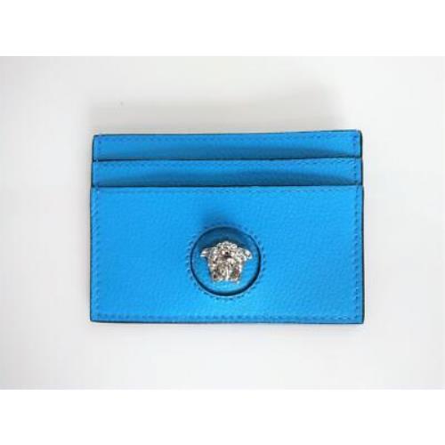 Versace Medusa Turquoise Card Holder