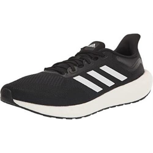 Adidas Unisex-adult Pureboost 22 Running Shoe Men 12 / Women 13 Black/white