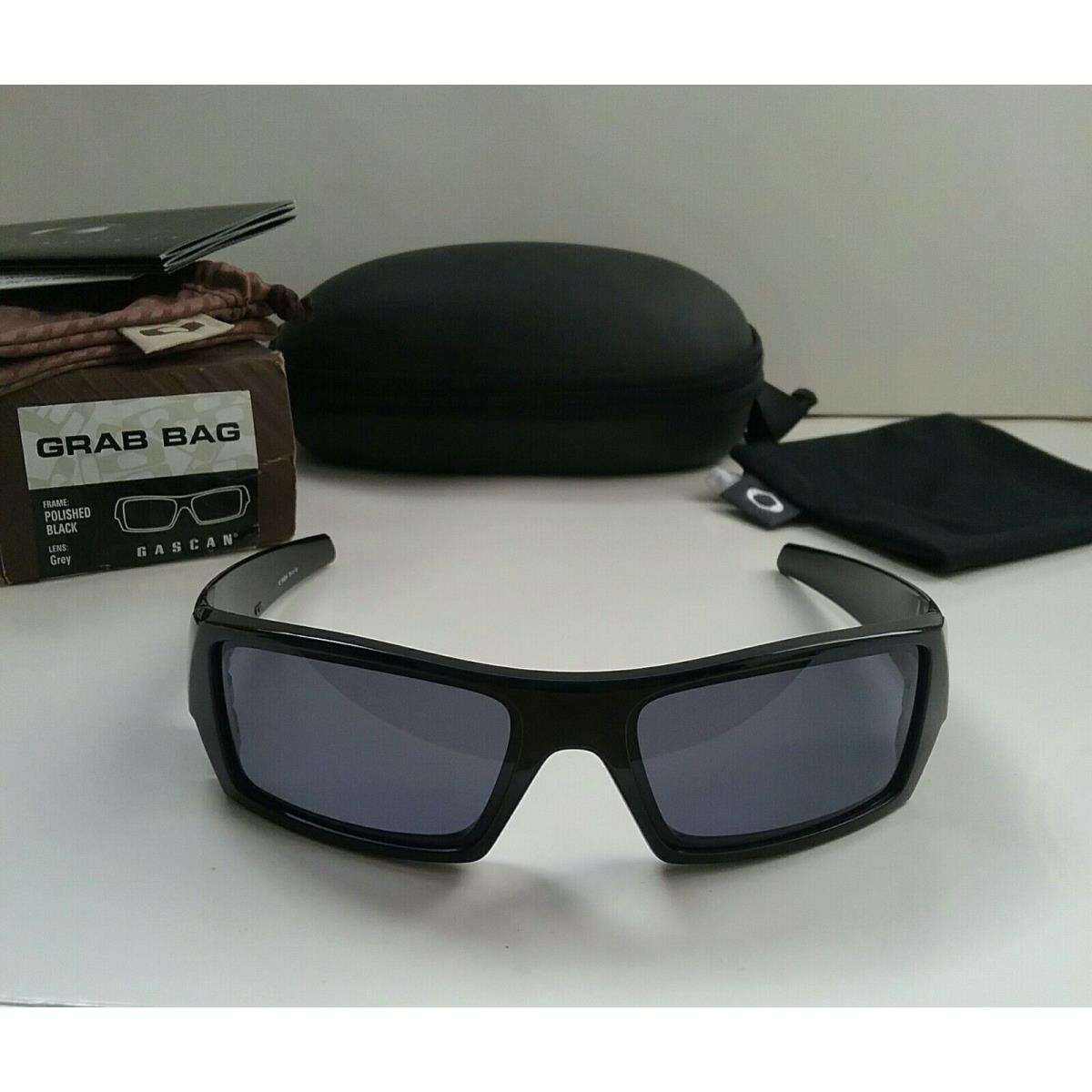 Oakley Gascan Grab Bag Polished Black Grey Sunglasses Monster Dog Pup  Splice - Oakley sunglasses - 700285350042 | Fash Brands