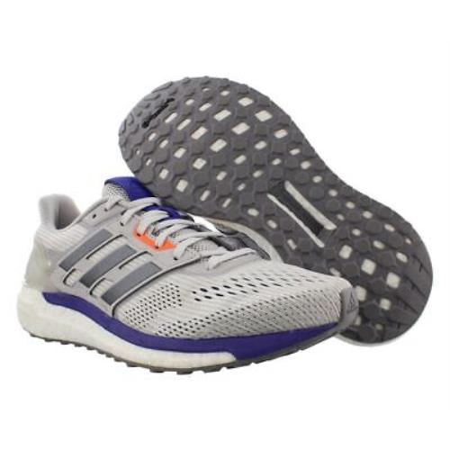 Adidas Supernova Womens Shoes Size 8 Color: Grey/purple/white - Grey/Purple/White , Grey Main