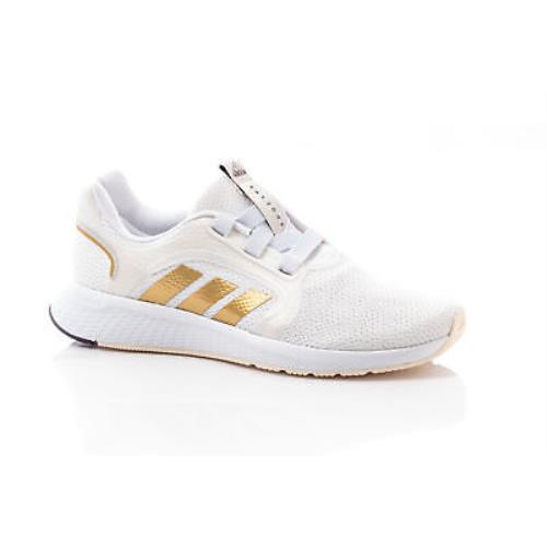 Adidas Edge Lux 5 Women`s Running Shoe Size US 9 White/gold GZ6740