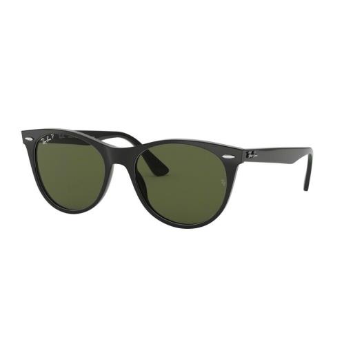 Ray-ban RB 2185 Black/G-15 Classic Green Polarized 901/58 Sunglasses