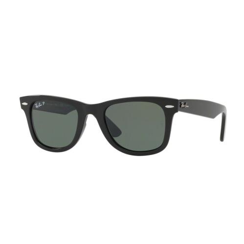 Ray-ban Wayfarer Ease RB 4340 Black/G-15 Classic Green Polarized Sunglasses