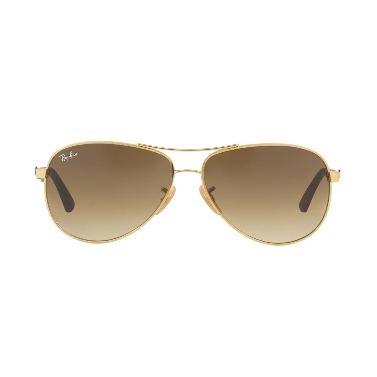 Ray-ban RB 8313 Gold/brown Shaded 001/51 C Sunglasses