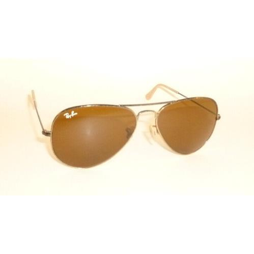 Ray-Ban sunglasses  - Distressed Gold Frame, B-15 Brown Lens 1
