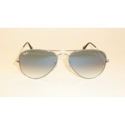 Ray-Ban sunglasses  - Silver Frame, Gradient Blue Lens 0