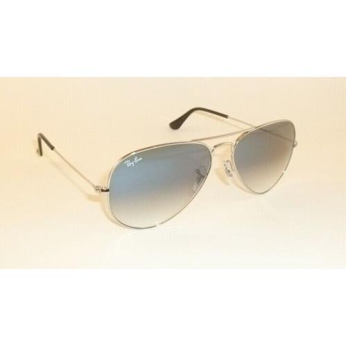 Ray-Ban sunglasses  - Silver Frame, Gradient Blue Lens 2