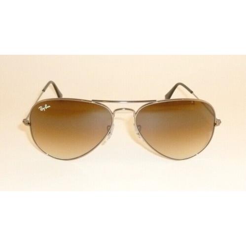 Ray-Ban sunglasses  - Gunmetal Frame, Gradient Brown Lens 0