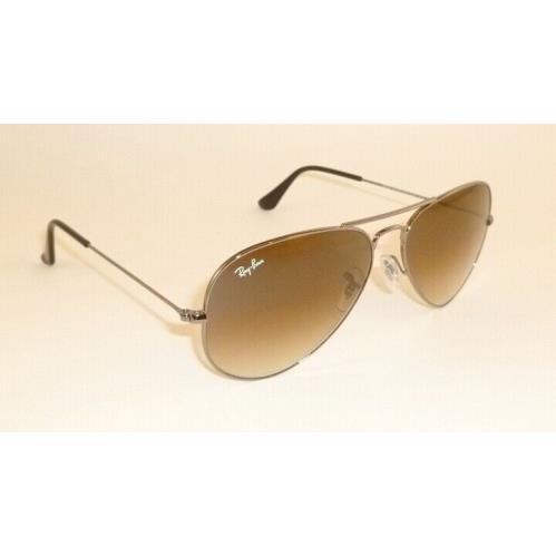 Ray-Ban sunglasses  - Gunmetal Frame, Gradient Brown Lens 2