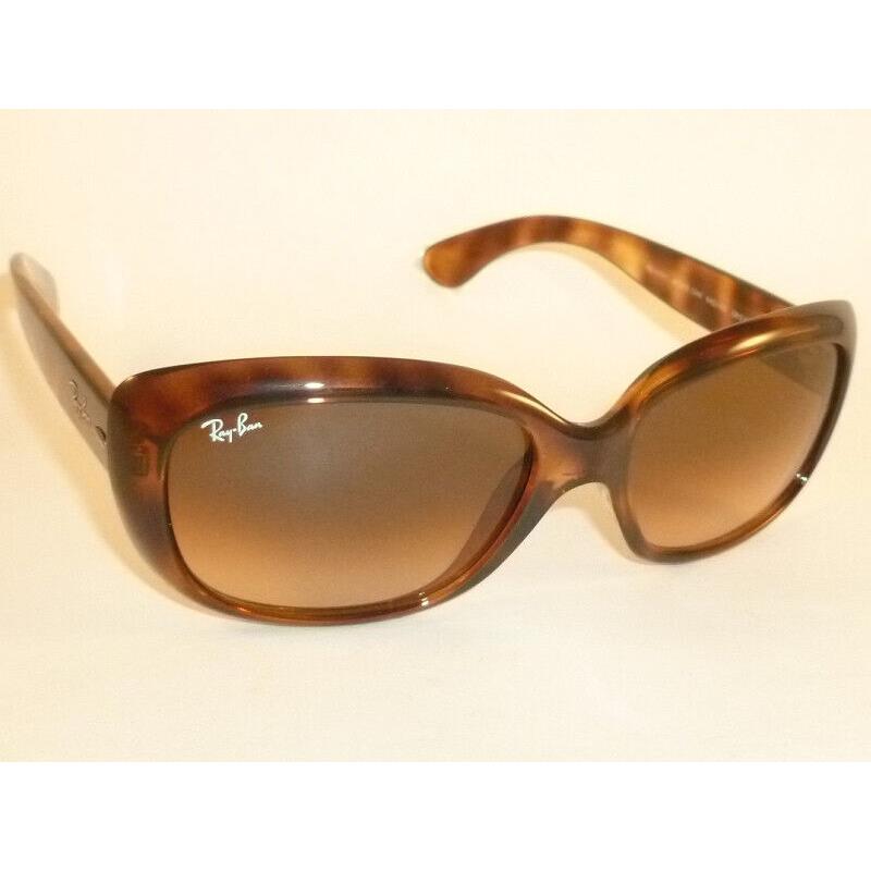 Ray Ban Jackie Ohh Sunglasses Tortoise RB 4101 642/A5 Gradient Brown Pink