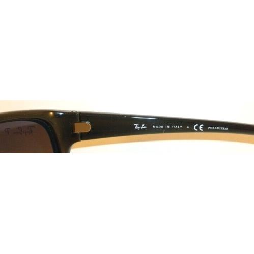 Ray-Ban sunglasses  - Black Frame, Polarized Gradient Grey Lens 5