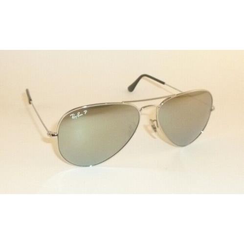Ray-Ban sunglasses  - Silver Frame, Polarized Silver Mirror Lens 1