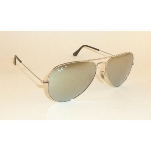 Ray-Ban sunglasses  - Silver Frame, Polarized Silver Mirror Lens 2