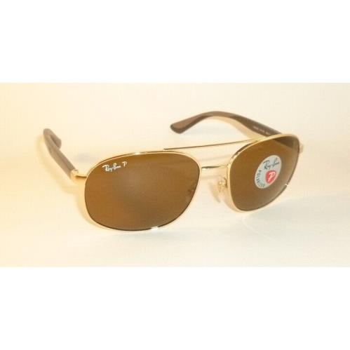 Ray-Ban sunglasses  - Gold Frame, Polarized Brown Lens 2