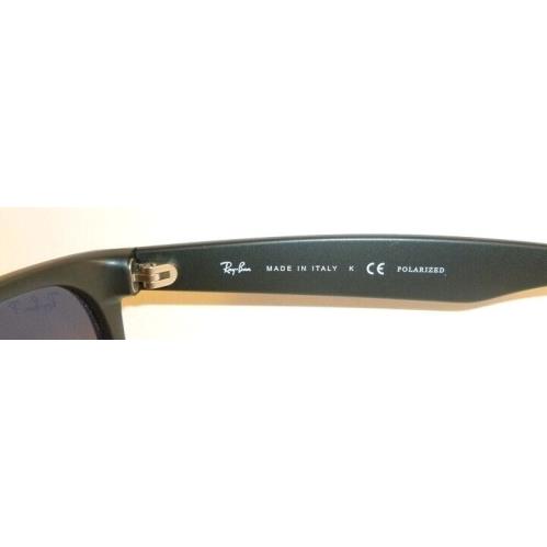 Ray-Ban sunglasses  - Matte Black Frame, Polarized Blue/Grey Gradient Lens 5