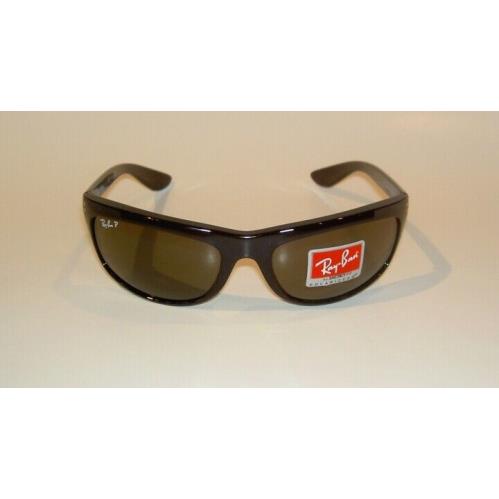 Ray-Ban sunglasses  - Frame: Black, Lens: Polarized Green 0