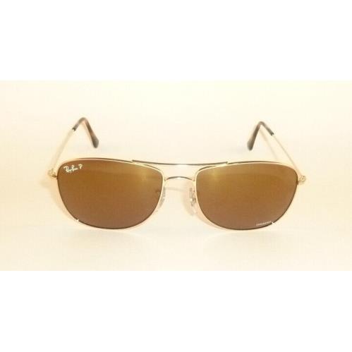 Ray-Ban sunglasses  - Gold Frame, Polarized Gold Purple Mirror Lens 0