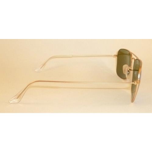 Ray-Ban sunglasses  - Frame: Matte Gold, Lens: Green Mirror 3