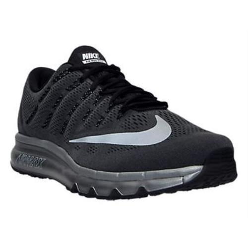 Women`s Nike Air Max 2016 Premium Running Shoes - Black