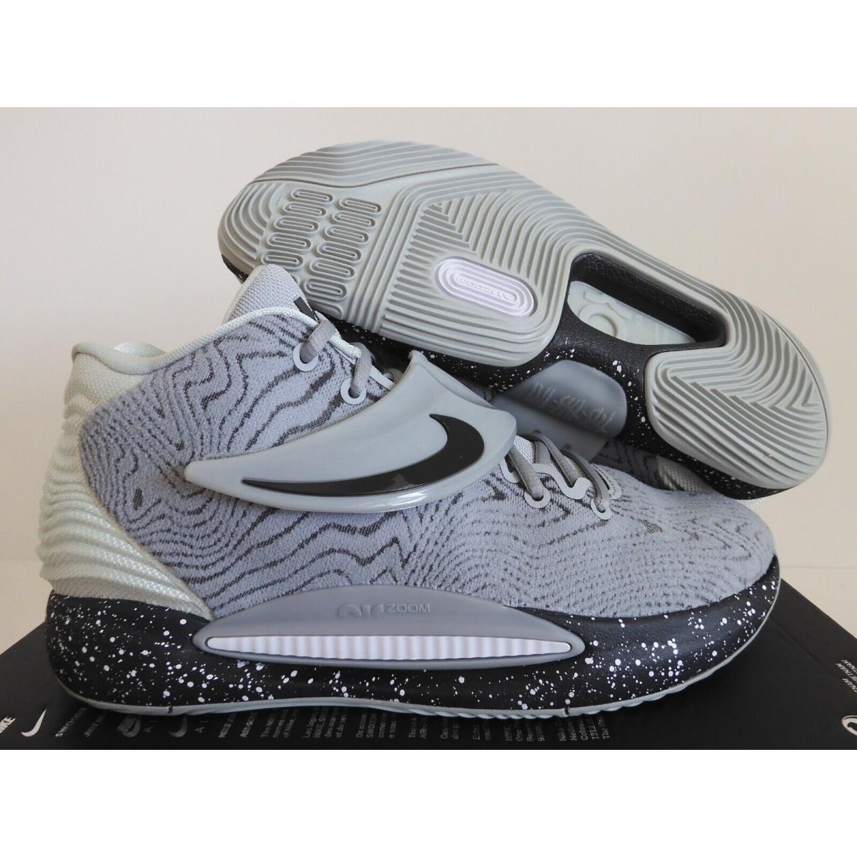 Nike KD14 KD 14 TB Kevin Durant Wolf Grey-dark Smoke Grey SZ 9 DA7850-002