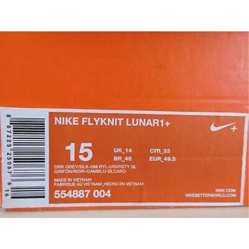 Nike shoes Flyknit Lunar - Multi-Color 3