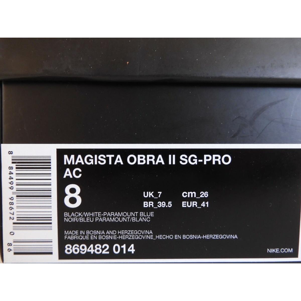 Nike shoes Magista Obra - Black 6