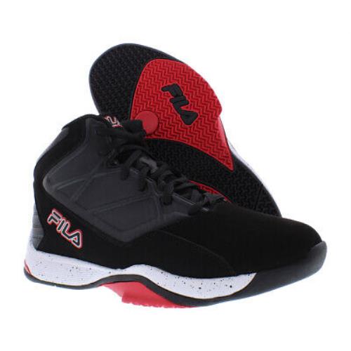Fila Breakaway 8 Mens Shoes Size 9 Color: Black/red/silver - Black/Red/Silver , Black Main