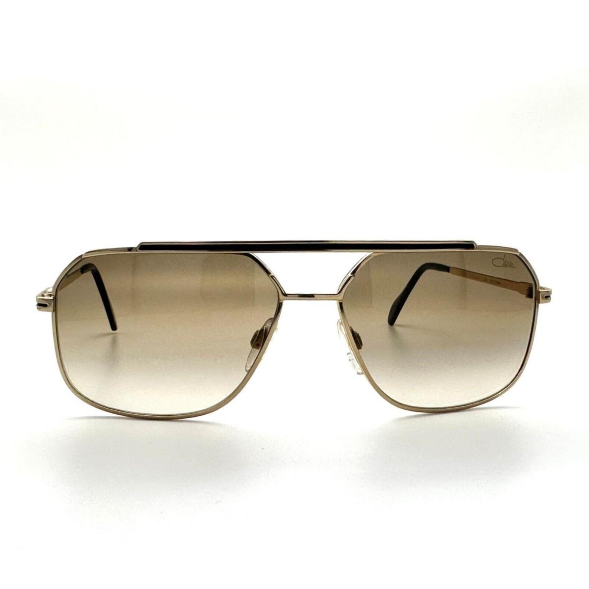 Cazal Legends MOD.986 Sunglasses 002SG Black-gold with Silver Grey Lens 63mm