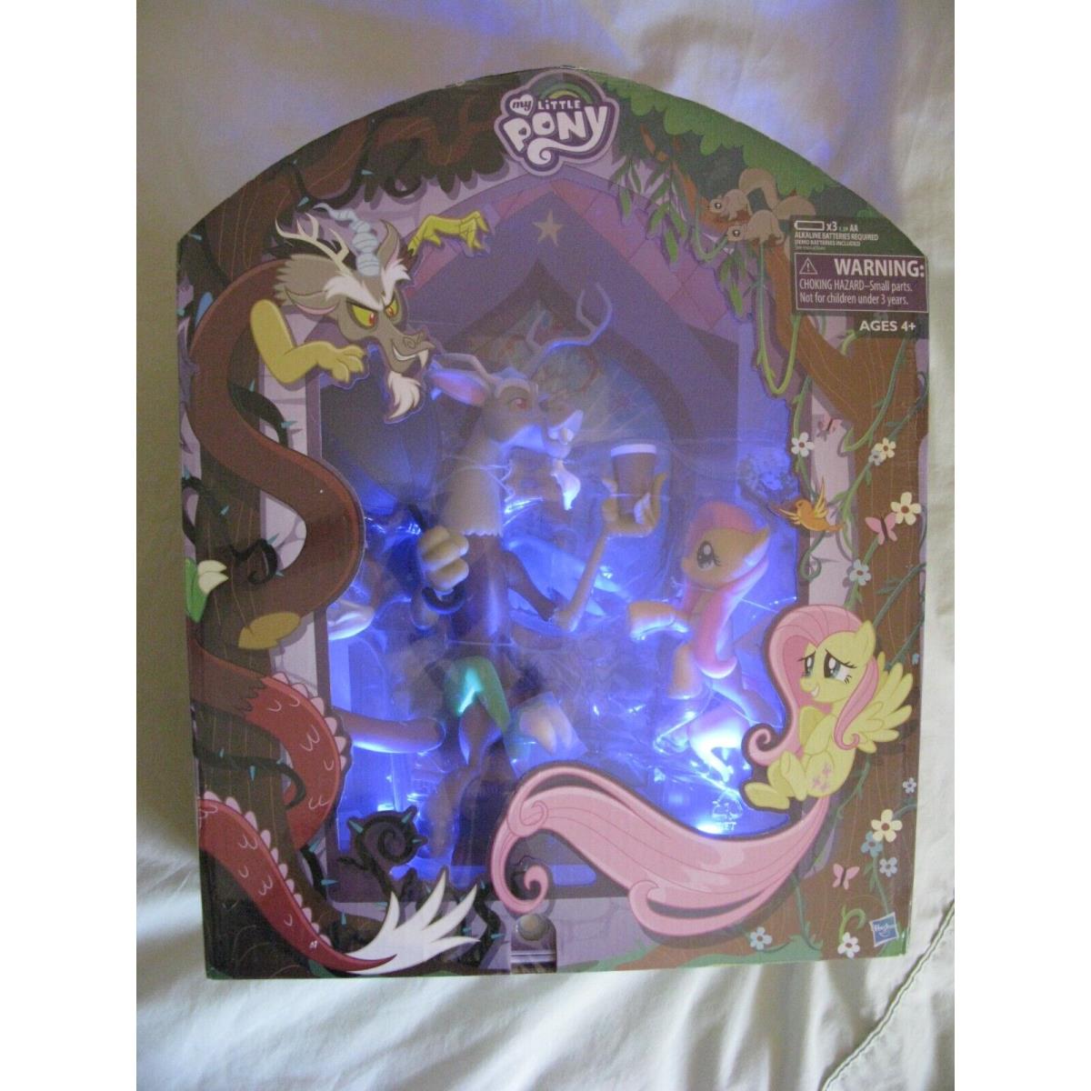 Sdcc 2016 My Little Pony Fim Discord Fluttershy Ltd Ed Light-up Display