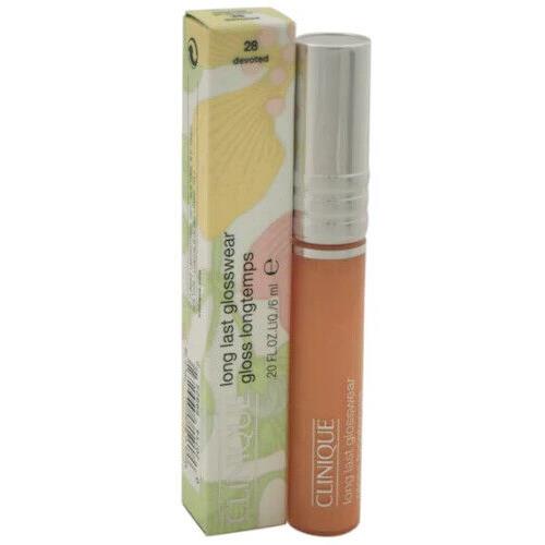 Clinique Long Last Glosswear Lipgloss Select Color Full-size Devoted 28