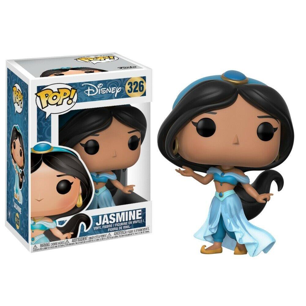 Funko Pop Jasmine Disney Movie Aladdin Vinyl Bobble Toy Figure 326