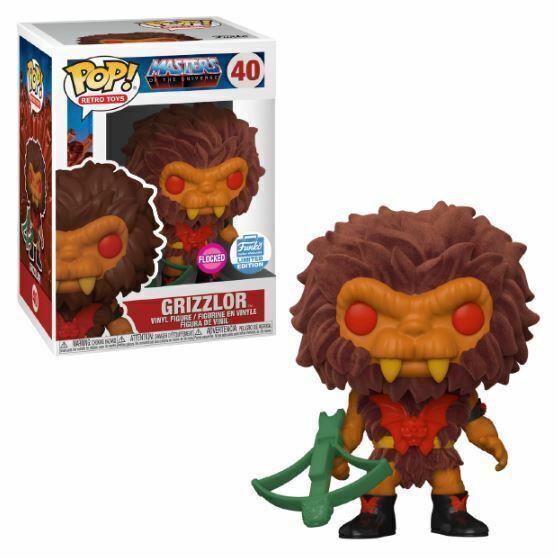 Funko Pop Grizzlor Flocked Funko Shop Exclusive Masters of The Universe 40
