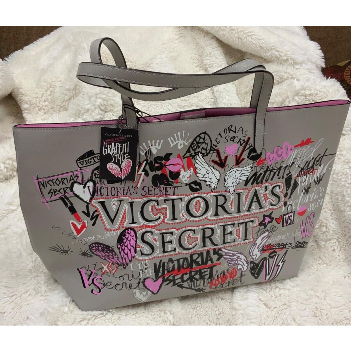 Victoria secret graffiti hot sale tote bag