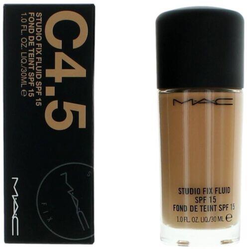 Mac Women`s Foundation Studio Fix Fluid SPF15 Long-wearing Oil-free C4.5 1 oz