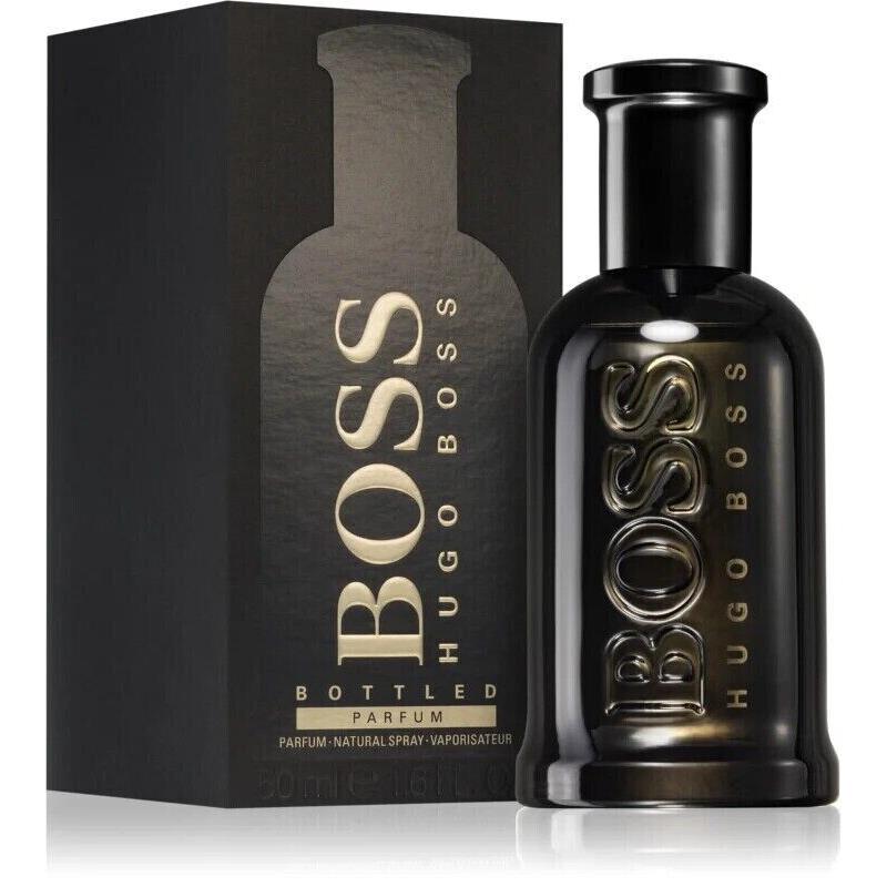 Boss Bottled Parfum by Hugo Boss Men`s 1.6fl oz/50ml Spray Fresh