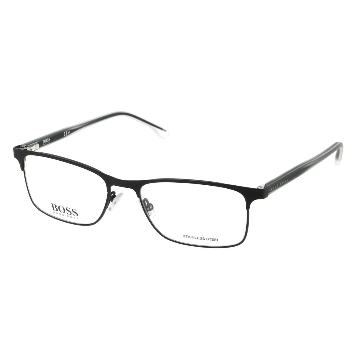 Hugo Boss Eyeglasses Boss 0967 003 54-17 145 Matte Black Crystal Frames