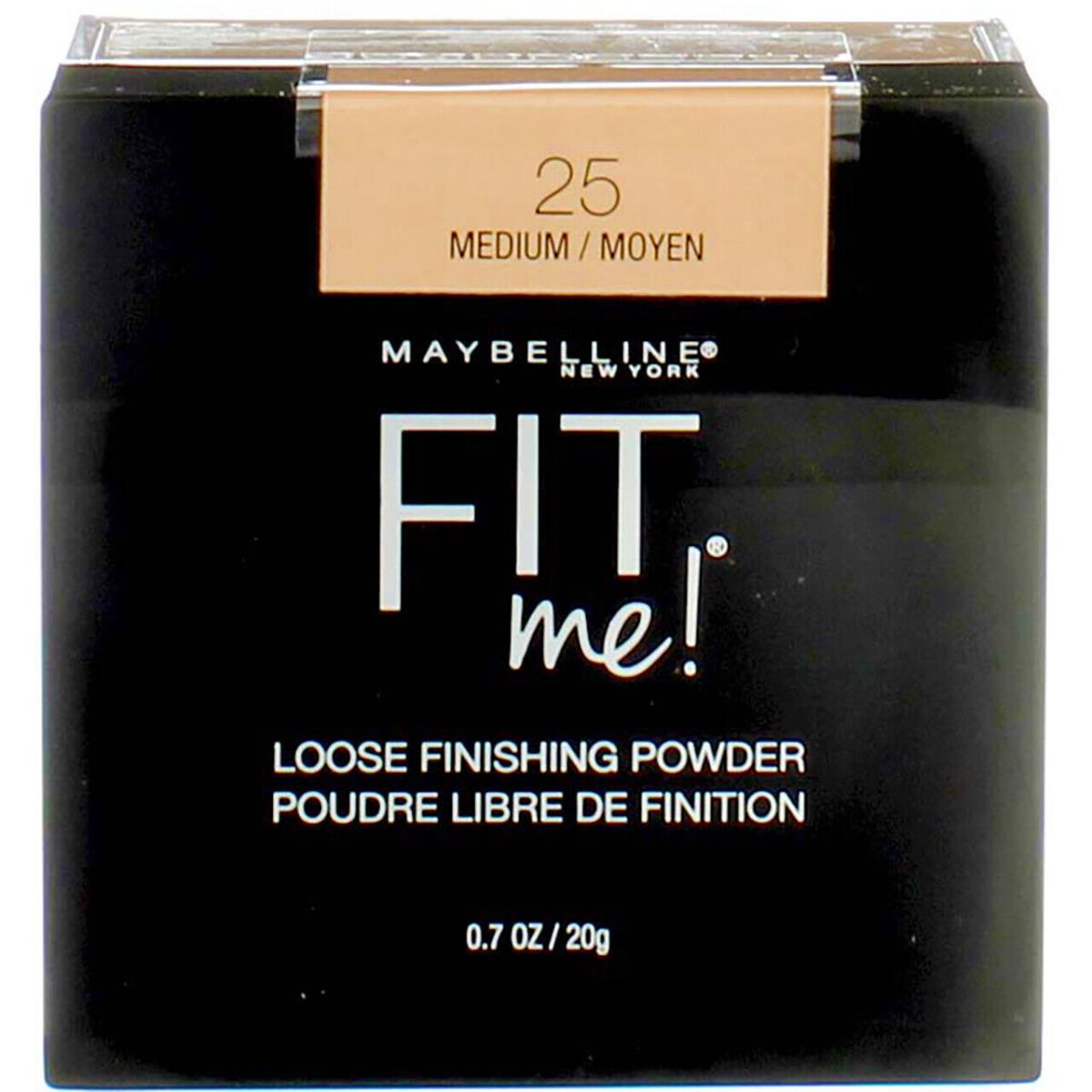 5 Pack Maybelline Fit Me Loose Finishing Powder Medium 25 0.7 oz