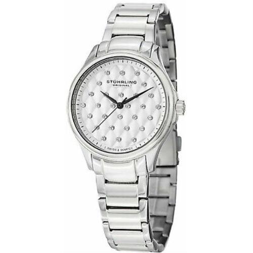 Stuhrling Women`s Culcita Silver Dial Watch - 567.01